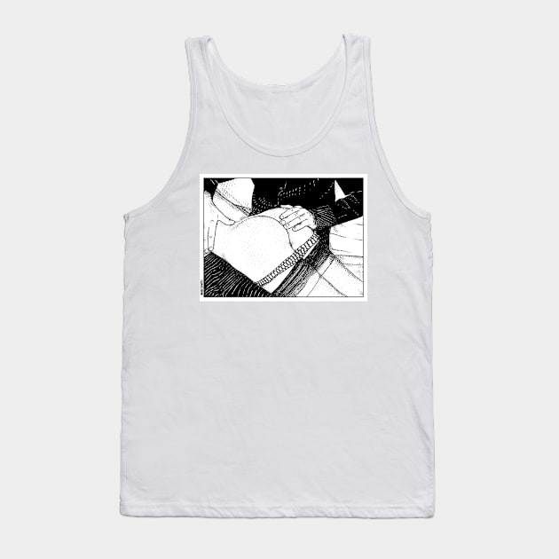 asc 488 Les mains chaudes (Until his hands burn) Tank Top by apolloniasaintclair